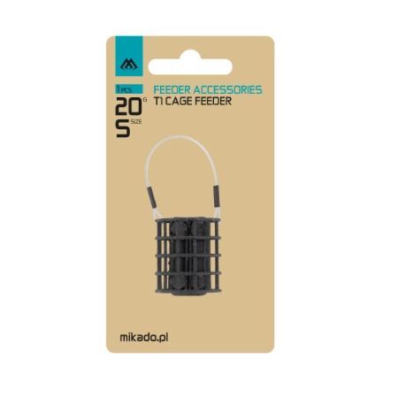 Koszyczek zanętowy - T1 Cage FEEDER -rozm. S - 20g -1szt